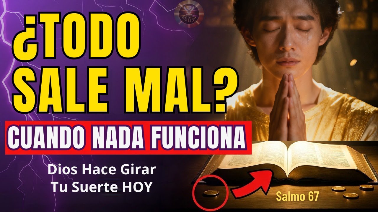 3 Veces el Salmo 67 — Cuando Todo Sale Mal, Dios Hace Girar Tu Suerte AHORA