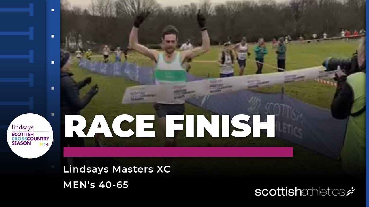 RACE FINISH | Lindsays Masters XC - Men's 40-60