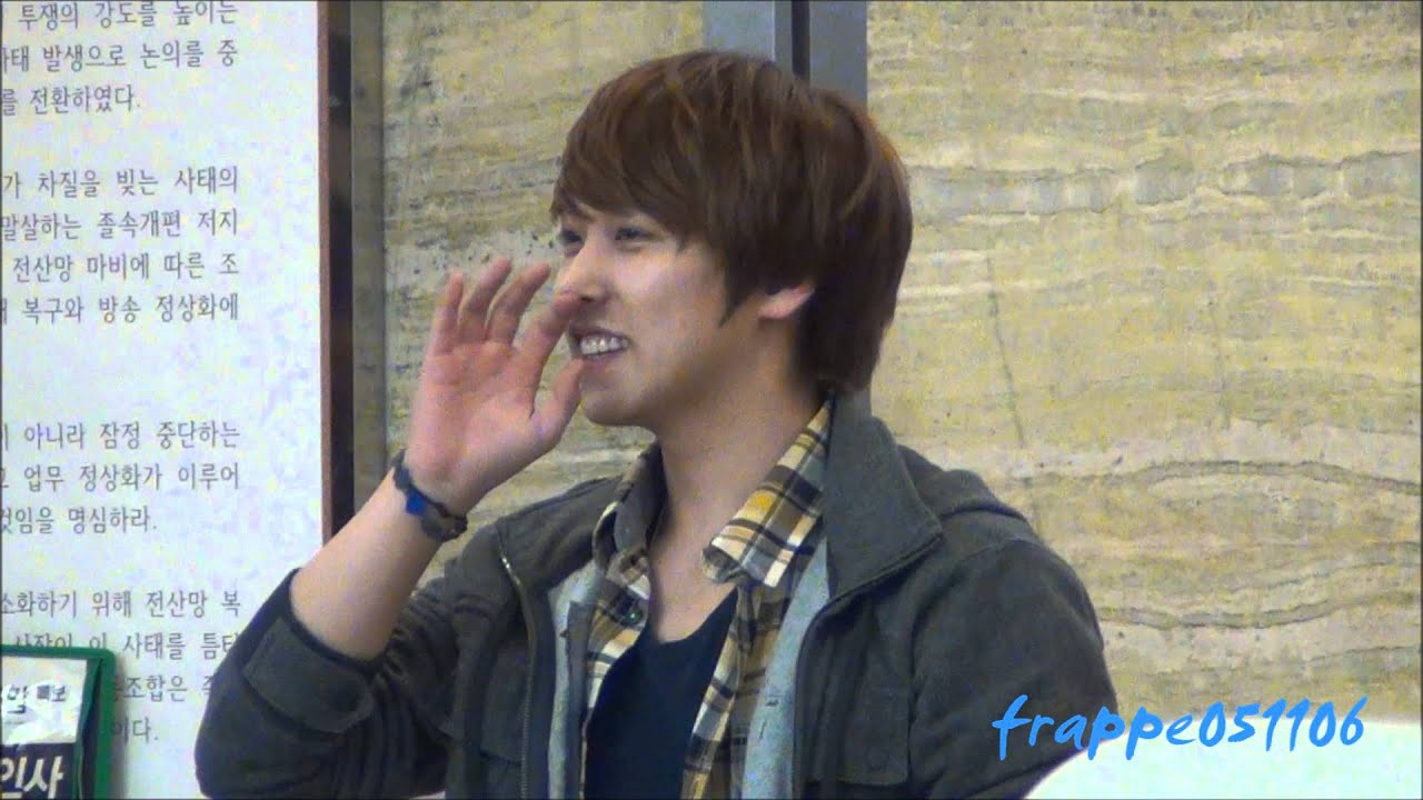 [HD fancam] 130407 MinWook DJs after Sukira , Sungmin last day by @frappe051106