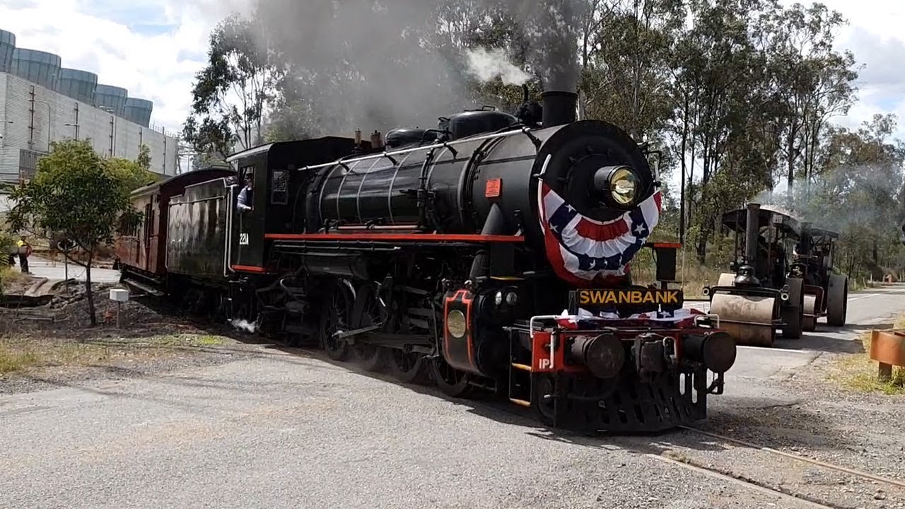 2018 Remembrance Day Steam Train - Queensland Pioneer Steam Railway