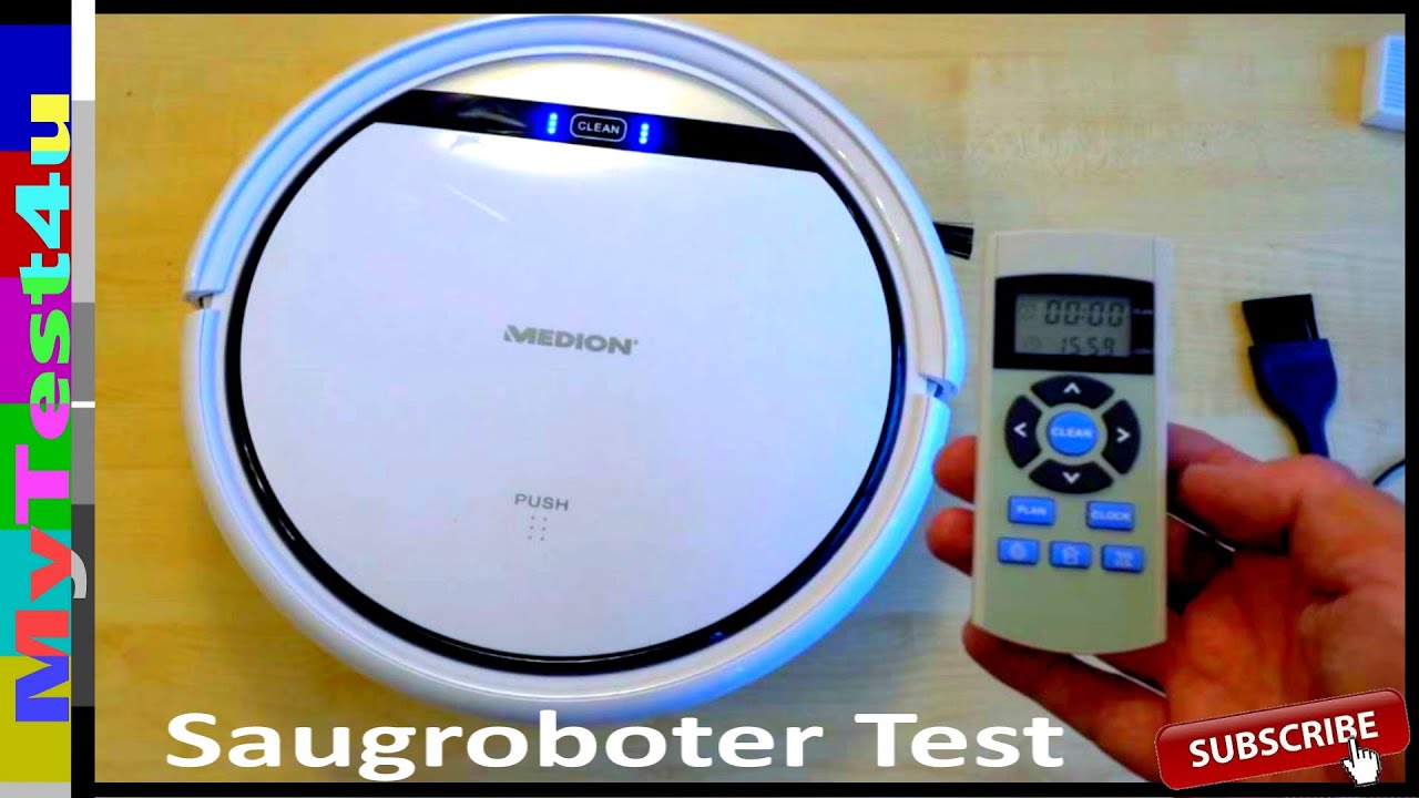 MEDION Saugroboter first look