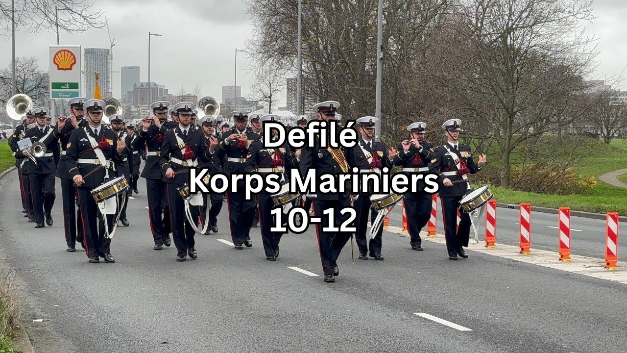Marinierskapel/T&P KM - Defilé Korps Mariniers - 10 December 2025
