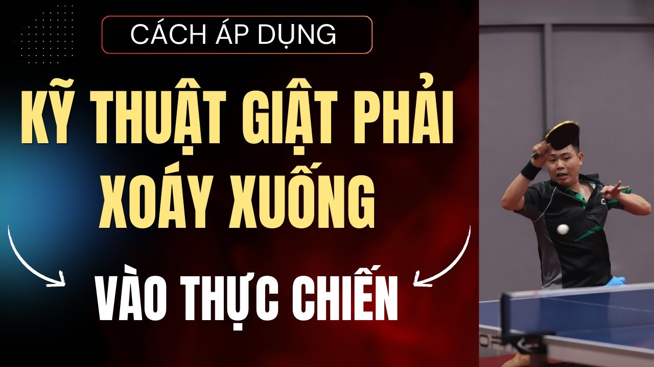 #247 Cách áp dụng kỹ thuật giật phải xoáy xuống vào thực chiến | giật phải xoáy xuống