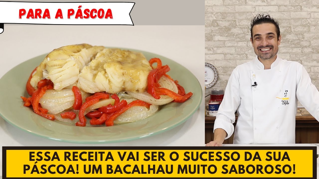 Essa receita faz o bacalhau render muito! BACALHAU ESPECIAL PARA A PÁSCOA