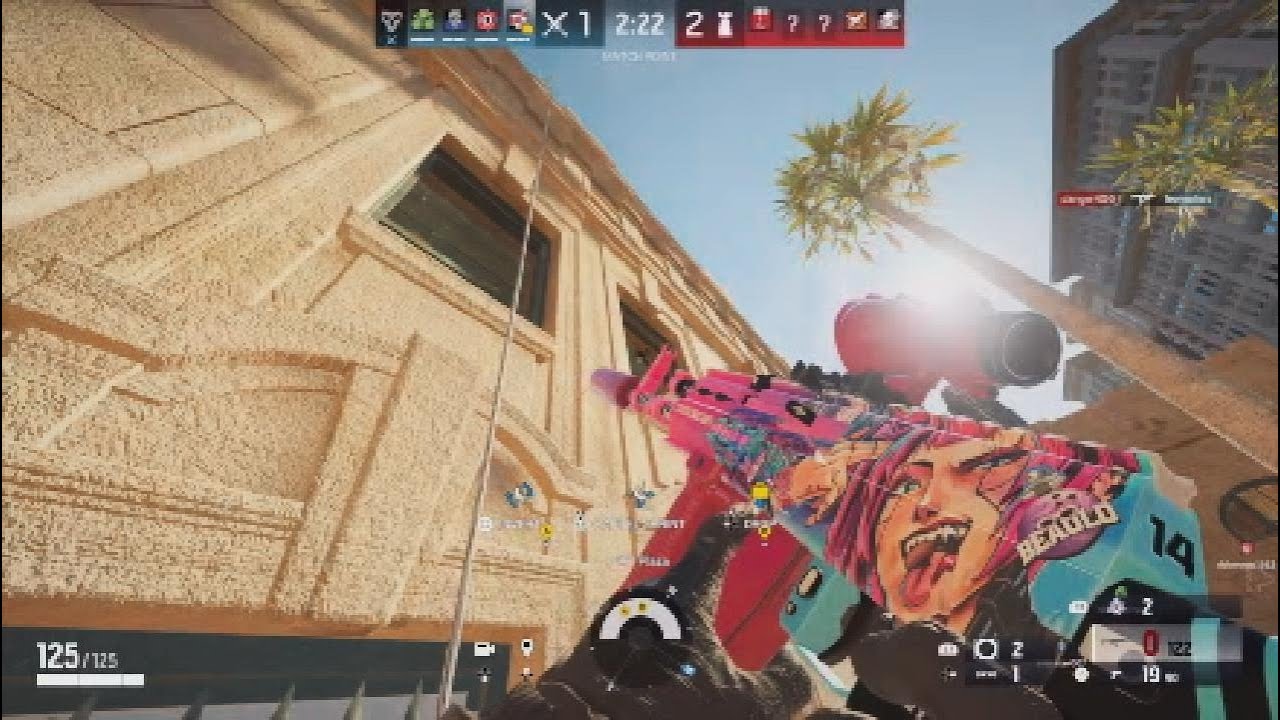Old Man plays quick match (Siege X)
