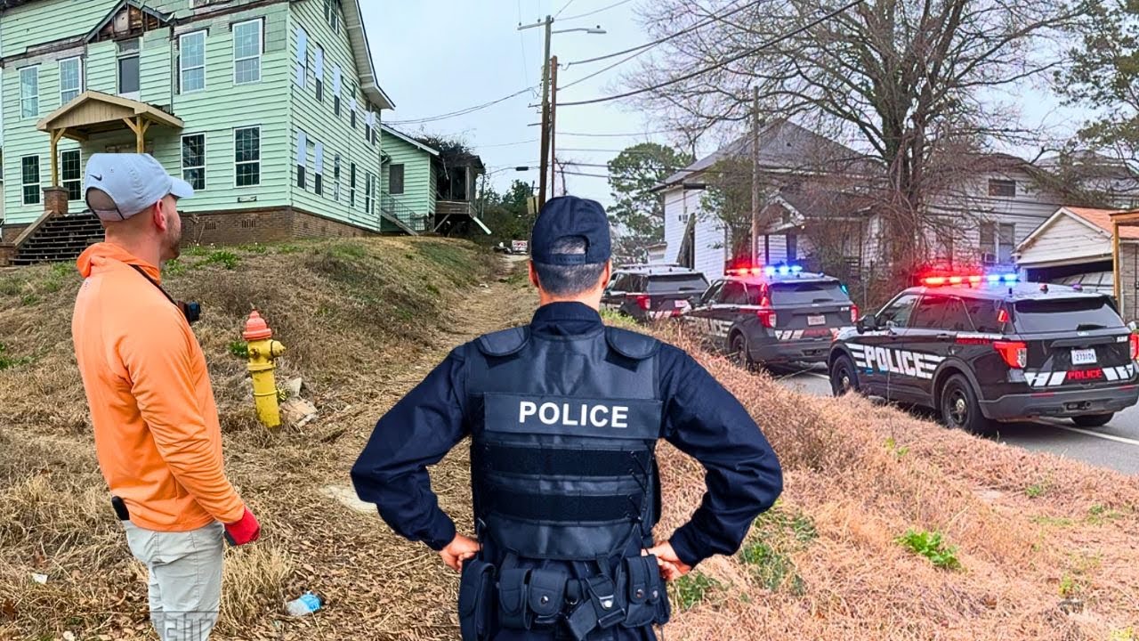 YARD turns into CRIME SCENE when SQUATTERS get REMOVED