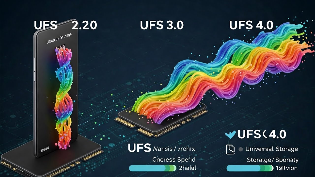 UFS 2.0 VS UFS 3.0 VS UFS 4.0 : SPEED SHOWDOWN!