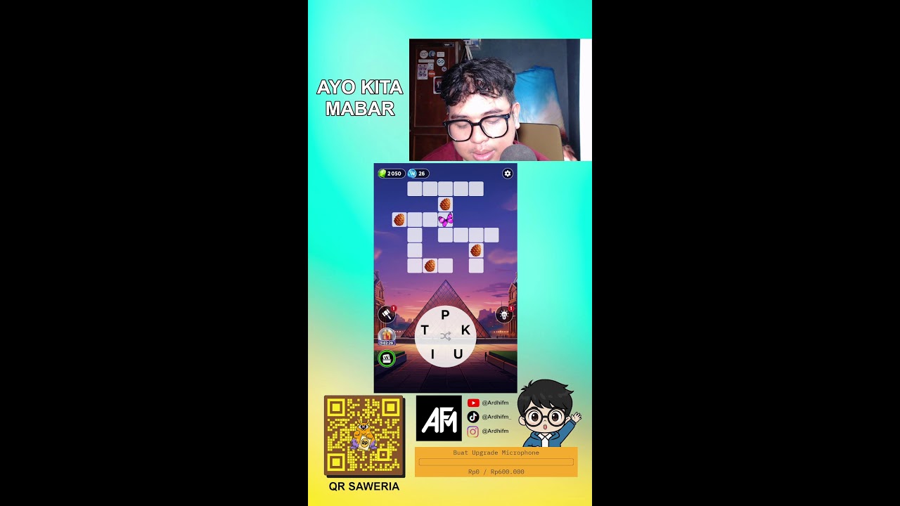 MABAR - GAME WOW TEBAK KATA / PUASA HARI 13 #RamadanwithYoutube