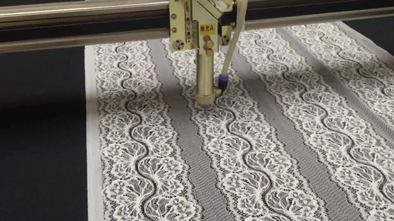 How Embroidery Machine with Laser Cutting System Working