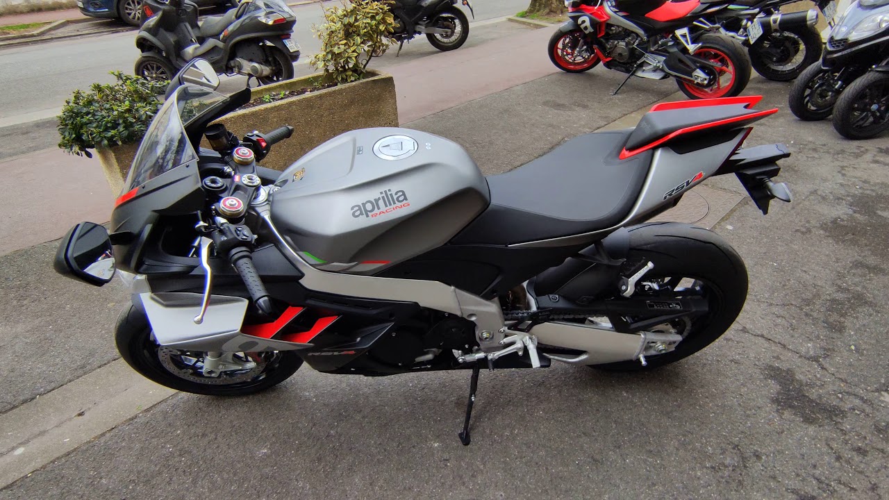 [2021-03][4k] Notre Premi&egrave;re Aprilia RSV4 1100 2021 E5 - Saint Maur Motos