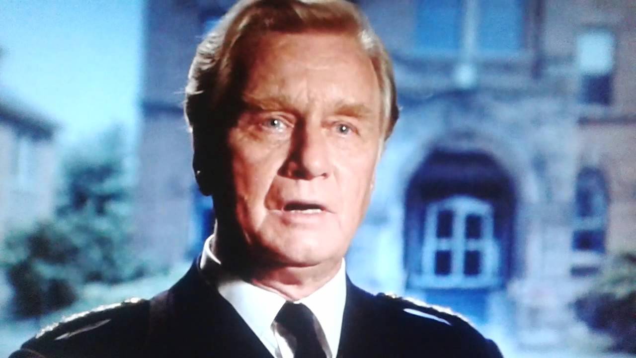 police academy head scene.......