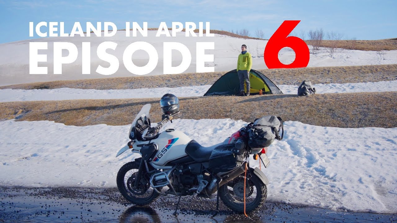 ICELAND IN APRIL - EP6 - Motorcycle touring