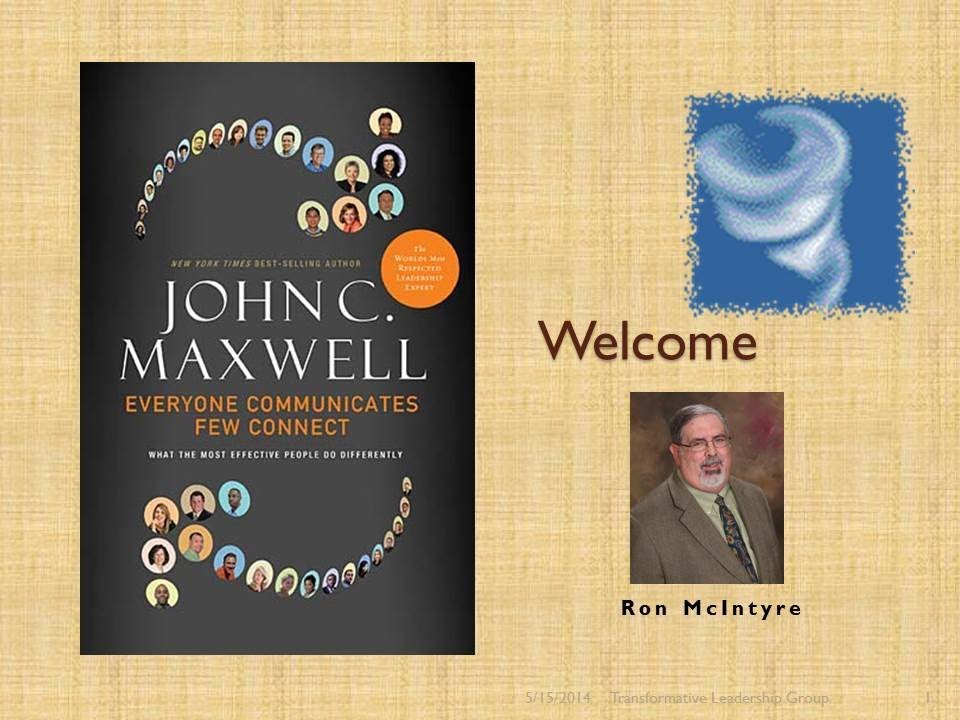 Overview of Everyone Communicates, Few Connect   TLG