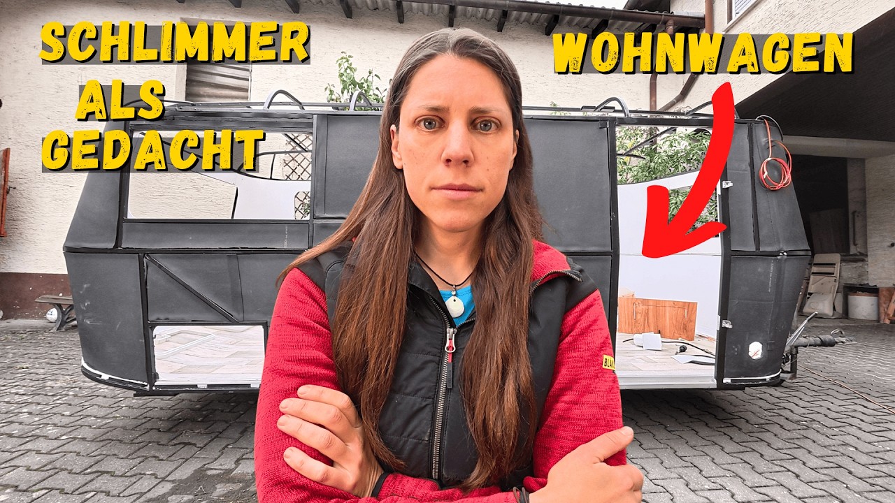 Vom Traum zur Katastrophe: Unser Wohnwagen-Dach ist der HORROR | Eriba Touring Renovierung