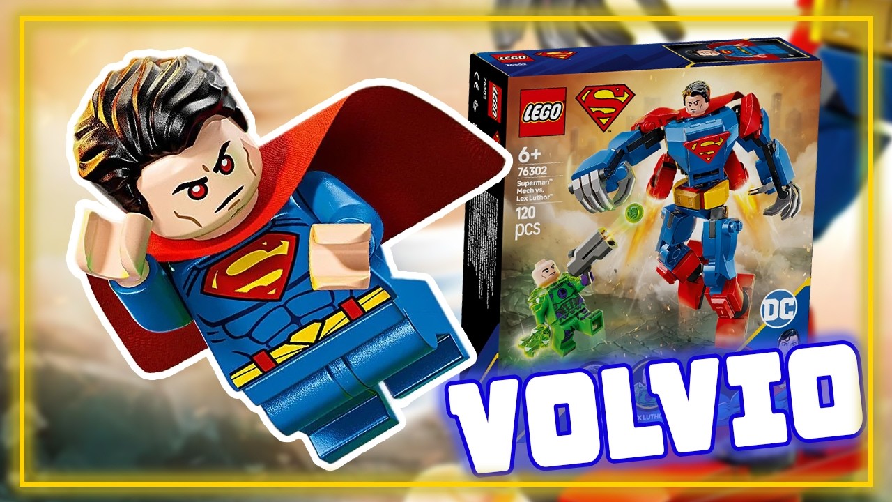 !Ha VUELTO! Lego Superman ¿valió la pena? - lego review mech 76302