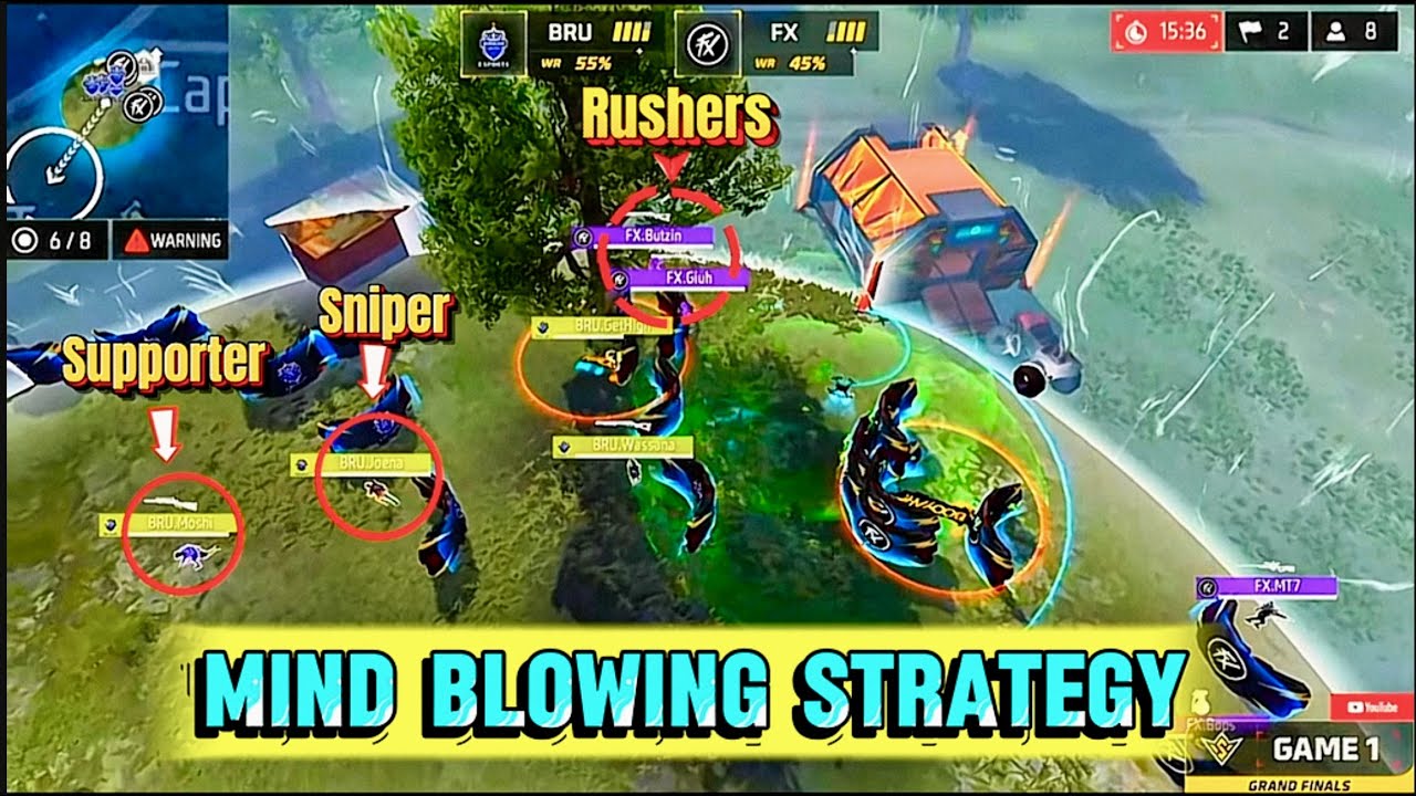 Mind-blowing strategy by Fluxo🤯🔥🔥|You must know #freefire #esports #espa&ntilde;a #freefireesports 
