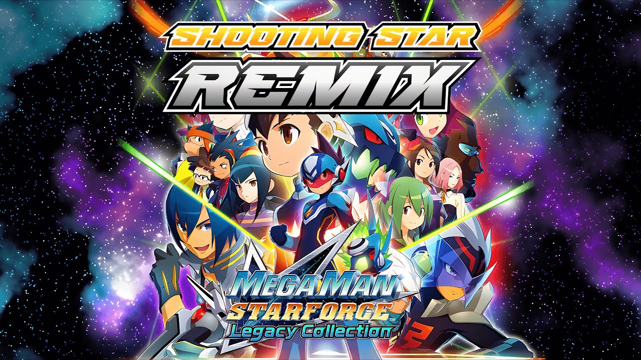 Mega Man Star Force - Shooting Star (Title Theme) Remix (Rock and Synth) [AI Generated]