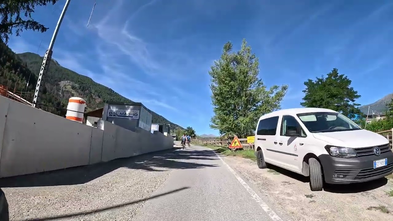Cycling the Val Venosta to Glorenza (Glurns), South Tyrol, Italy