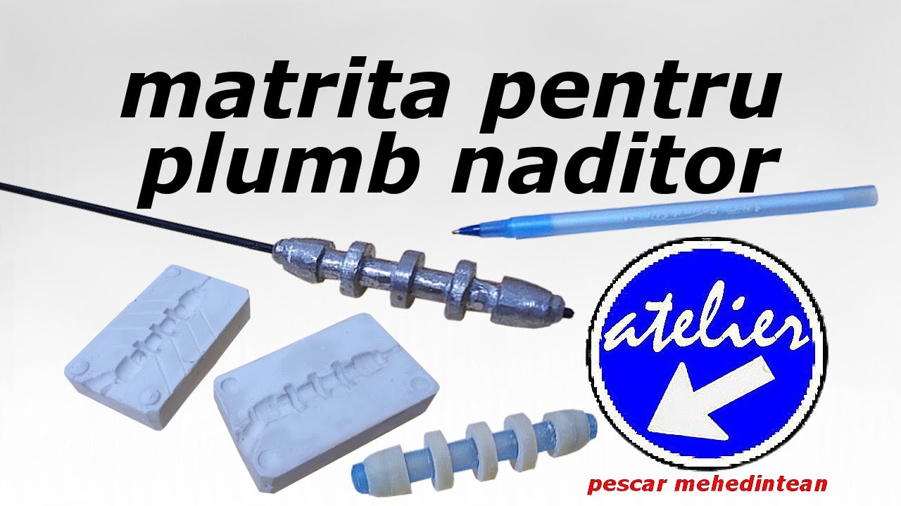 matrita din ghips pentru plumb naditor
