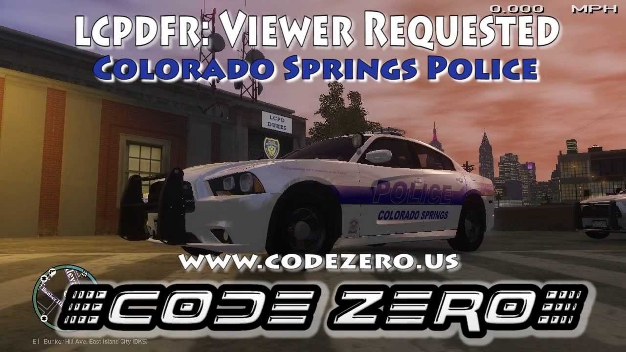 LCPDFR Colorado Springs Police