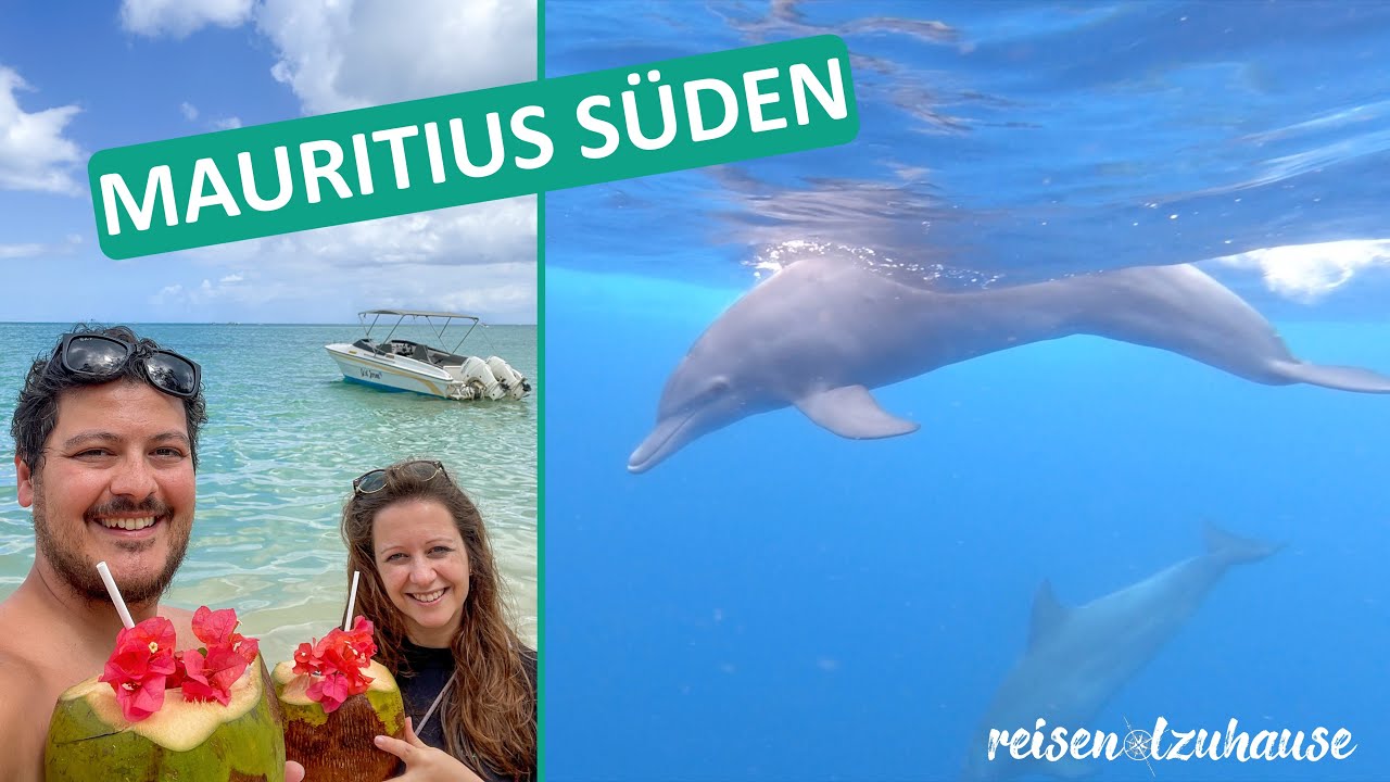 Mauritius Highlights im Süden | Rundflug, Schnorcheln mit Delfinen, Unterwasser-Wasserfall | Vlog#83