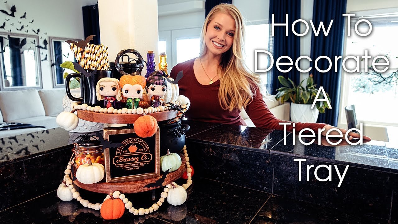 How To Decorate A Tiered Tray For Any Holiday