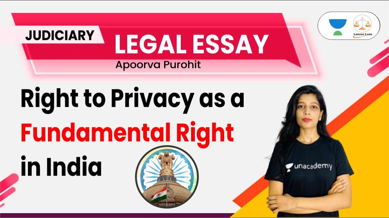 Right to Privacy as a Fundamental Right in India | Linking Laws | Apoorva Purohit