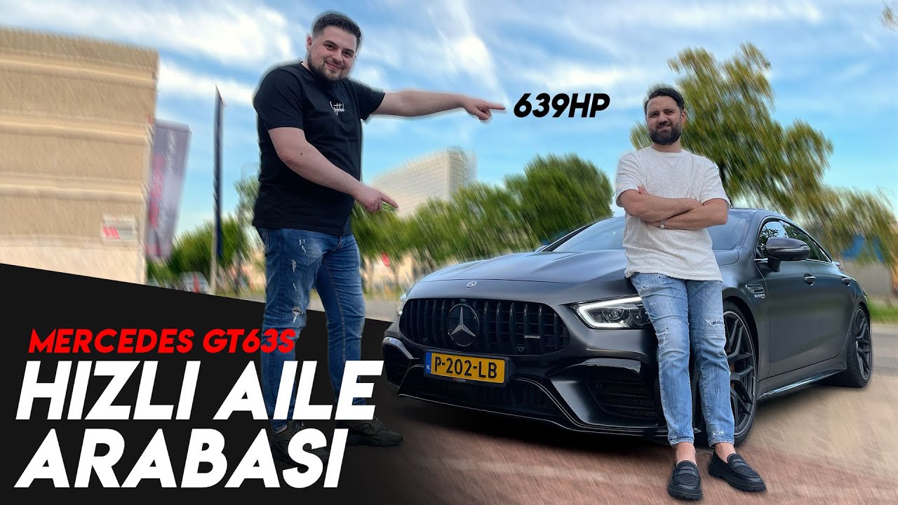 Bu araba Sila Yoluna gider mi? Mercedes AMG GT63s 639HP İnceleme & Launch Control Denedik 0-100