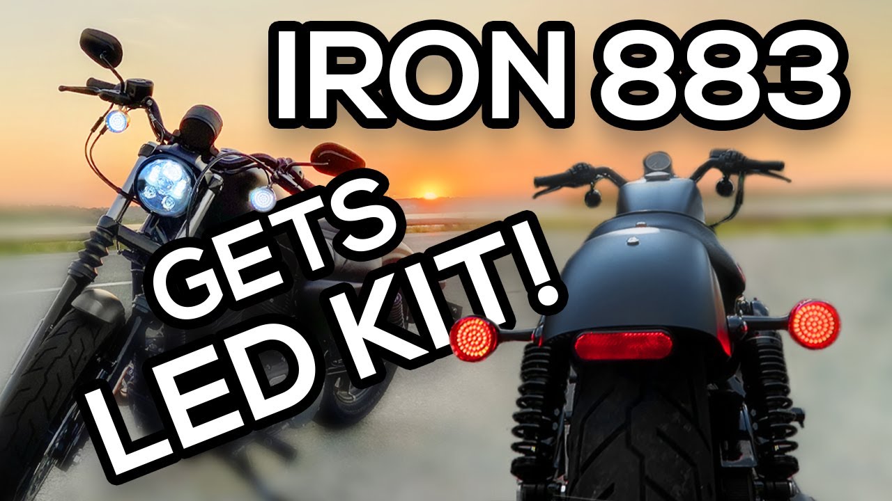 2020 Iron 883 - LED Headlight Install