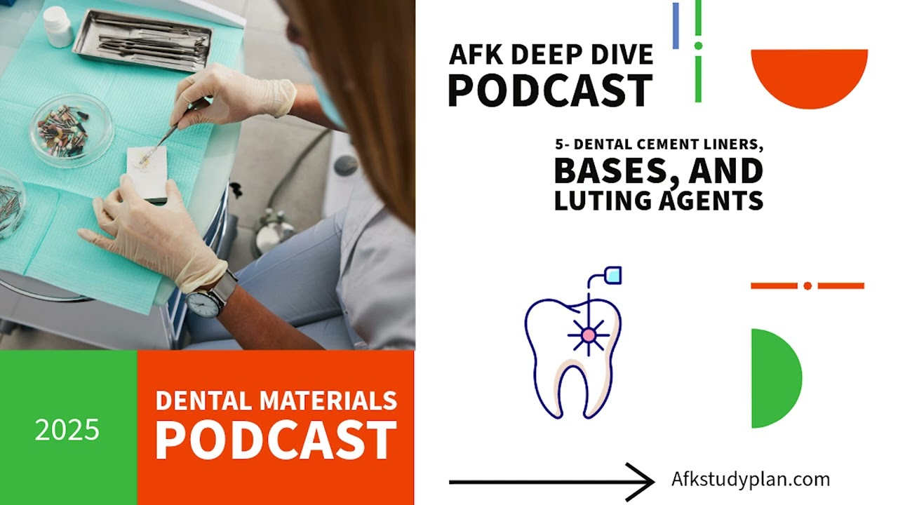 5- Dental Cements Liners, Bases, and Luting Agents