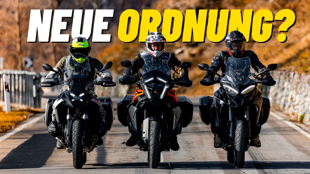 Premium-Reise-Enduros im Vergleich: BMW R 1300 GS, Ducati Multistrada V4 S, KTM 1390 Super Adventure