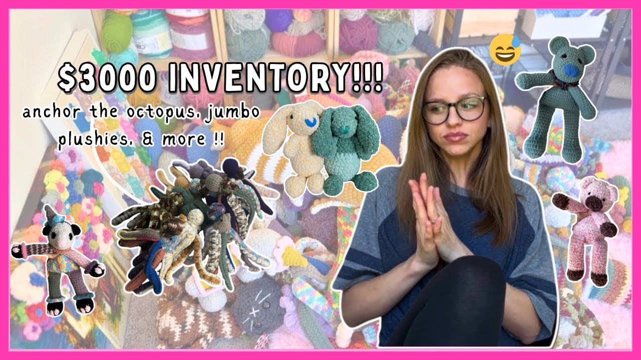 Вязаные плюшевые игрушки на 3000 долларов?!! 💰🧸🤯