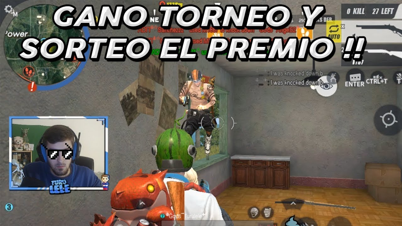 GANAMOS TORNEO DE CLANES Y SORTEO EL PREMIO RULES OF SURVIVAL PC