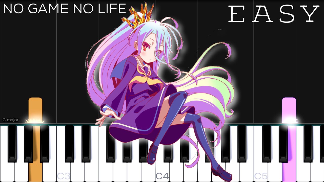 This Game - No Game No Life OP | EASY Piano Tutorial
