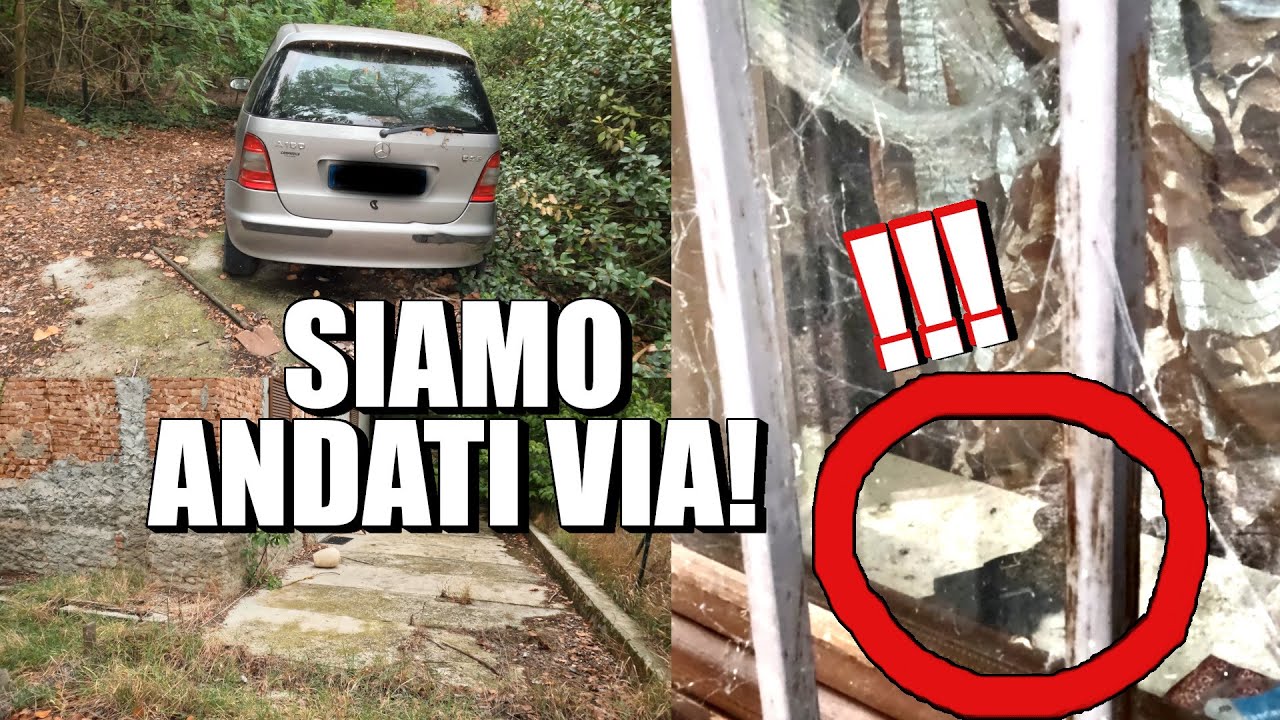 TROVIAMO UNA PIST0LA IN UNA CASA ABBANDONATA: SIAMO ANDATI VIA DI CORSA! [Urbex Italia]