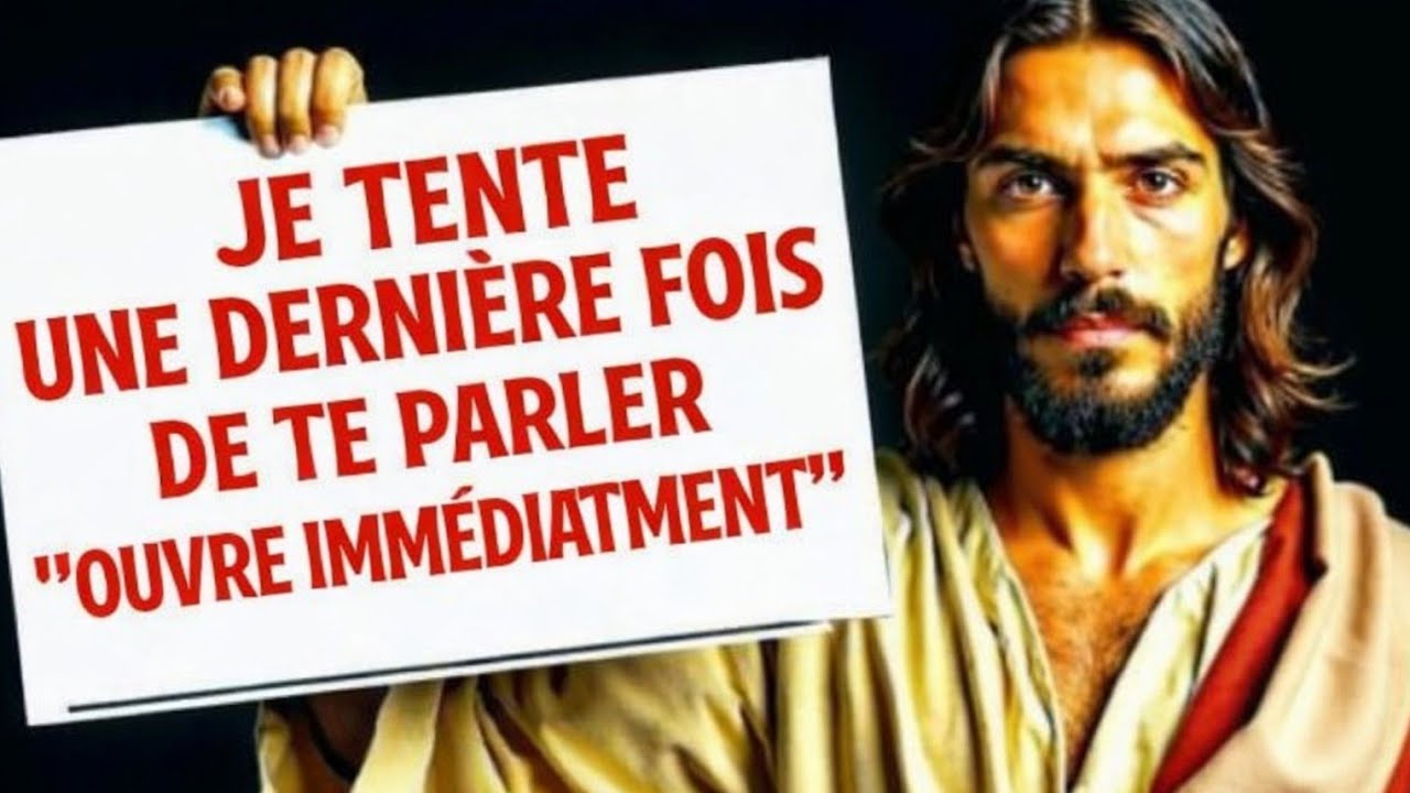 JE TENTE DE VOUS PARLER | LE MESSAGE DE DIEU POUR VOUS AUJOURD'HUI |  MESSAGE DE DIEU AUJOURD'HUI