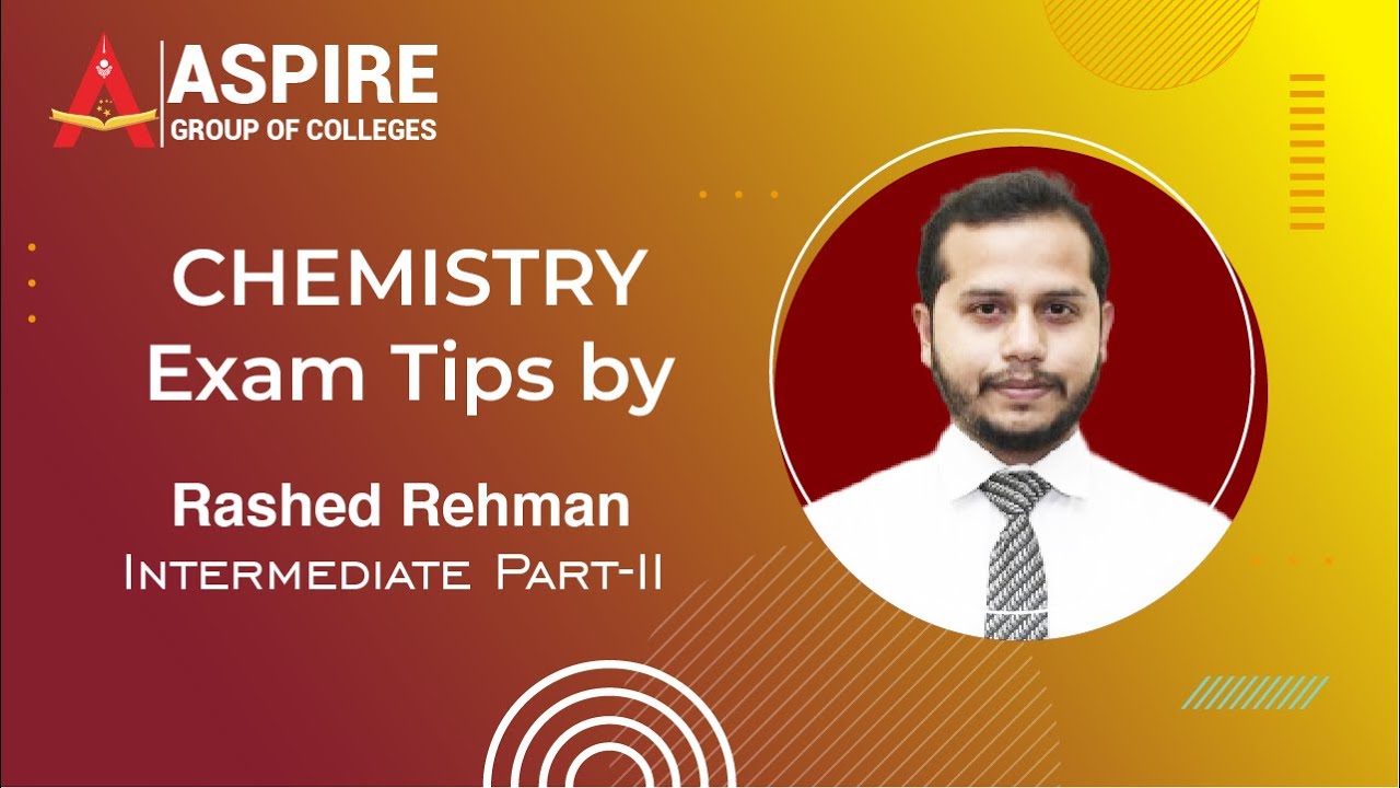 Intermediate Part II Chemistry Exam Tips