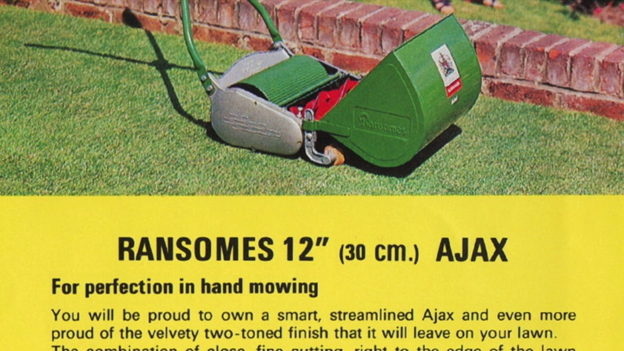 RANSOMES AJAX  MK 5 cylinder mower 1964 - 1972