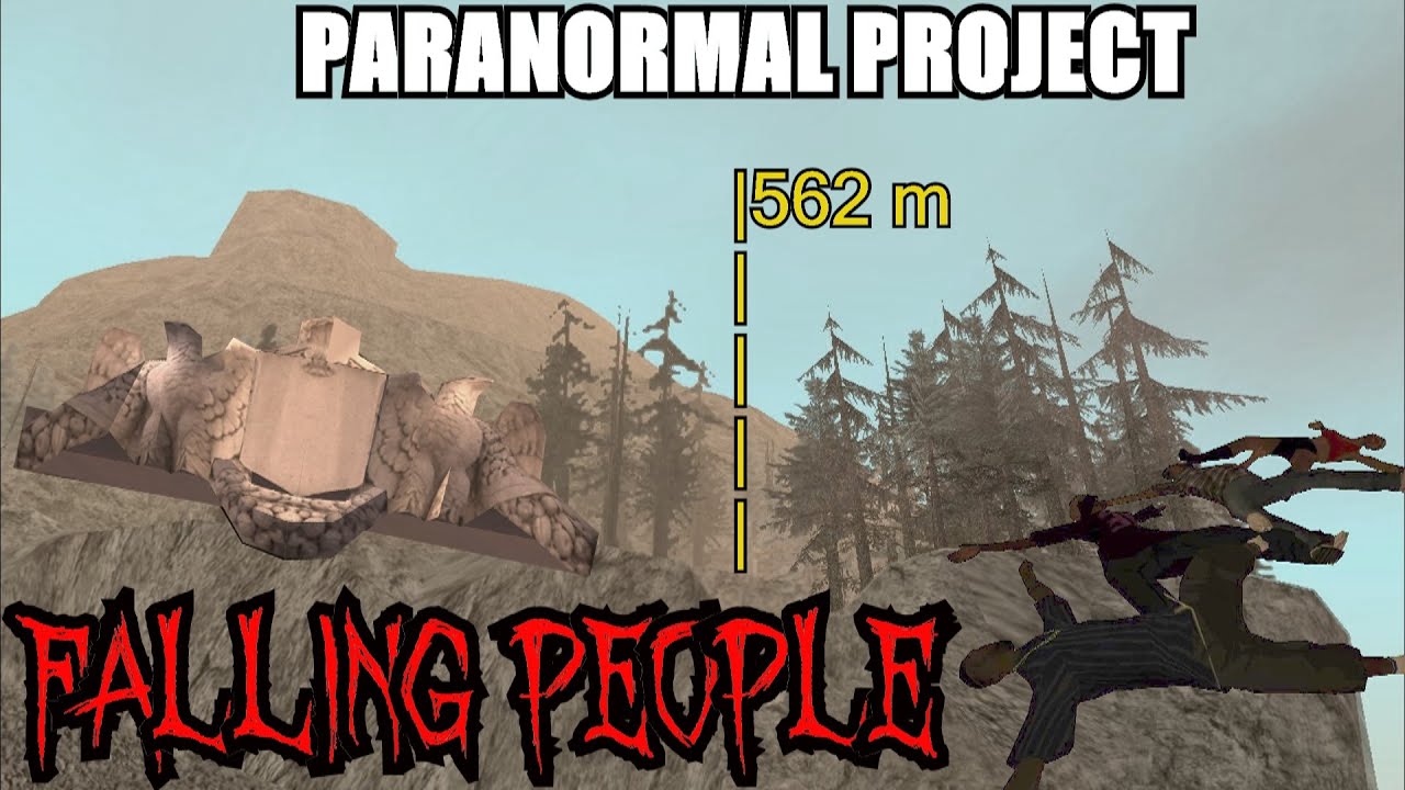 GTA San Andreas Myths . Falling People - PARANORMAL PROJECT 37