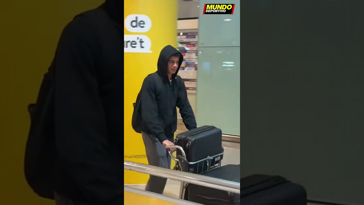 🟦🟥 El delantero centro egipcio Hamza Abdelkarim ya está en Barcelona 