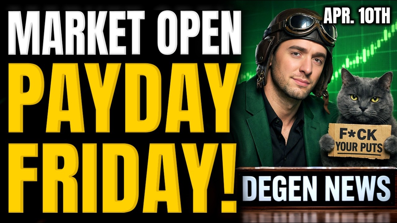 LIVE DAY TRADING: CPI Inflation Report, Breaking Market News & Payday Friday