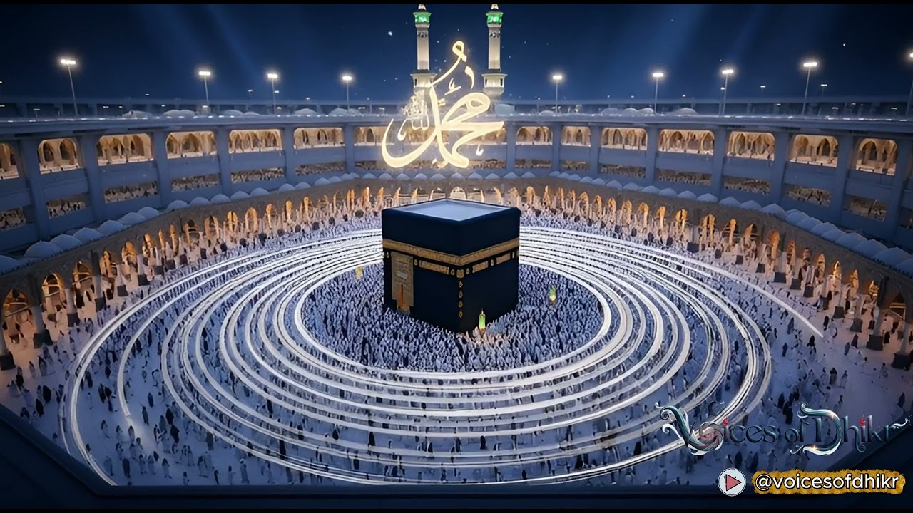 “Allahümme Salli Alâ Muhammed – Tawaf Around the Kaaba | Spiritual Dhikr”#Kaaba #Tawaf #dhikr