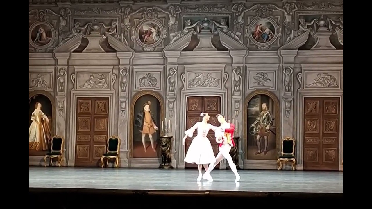 Сцена из 1 акта, Елизавета Кокорева,  Дмитрий Выскубенко,  