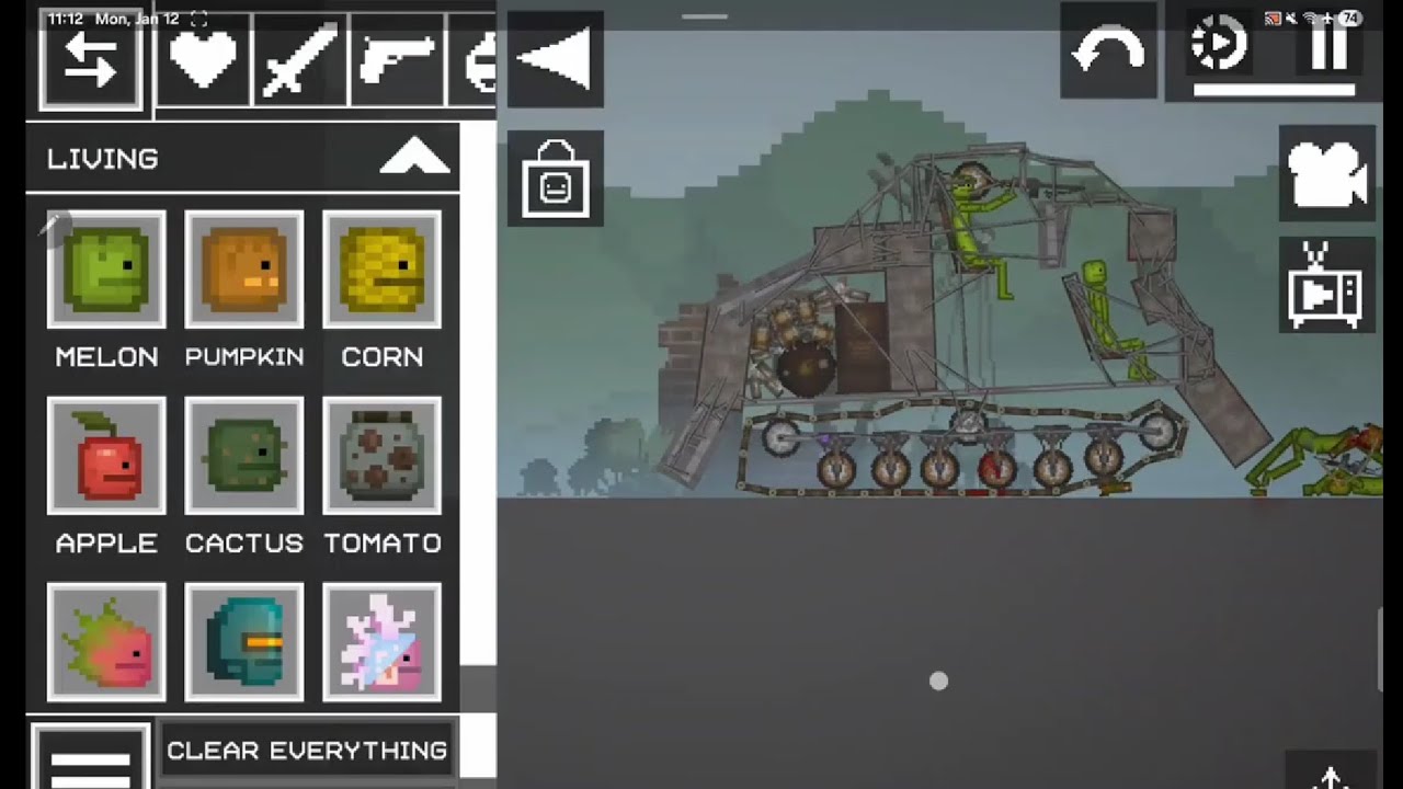 Battle Tank - Melon Sandbox