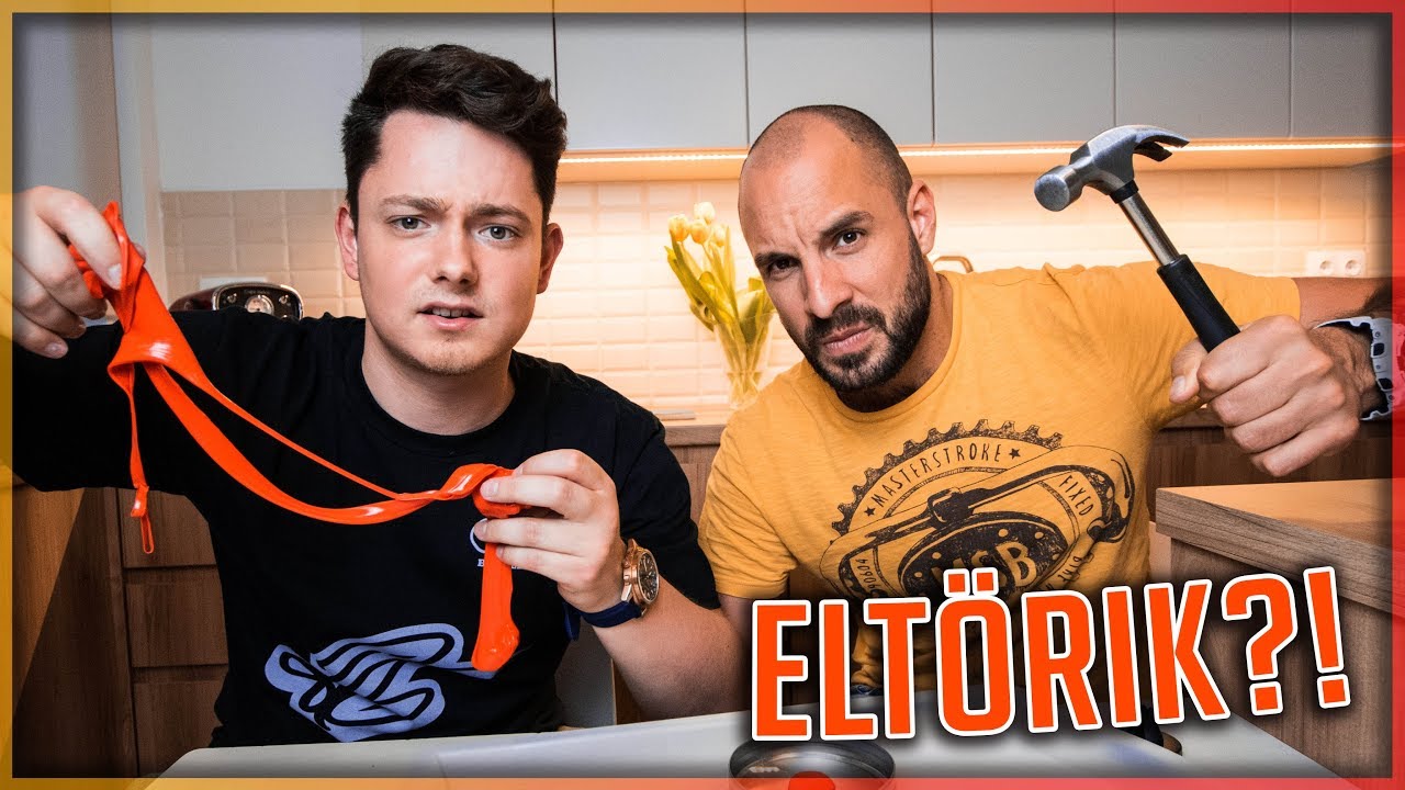 KIPRÓBÁLTUK AZ INTELLIGENS GYURMÁT! 😂