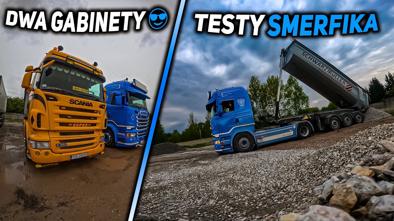 PIERWSZE RUCHY Z NOWĄ SCANIĄ