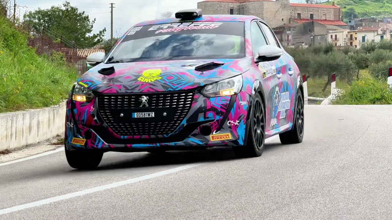 Pollara Alessio - Lo Neri Giovanni 18° Rally Valle Del Sosio 2025 4K MIX ESTERNE