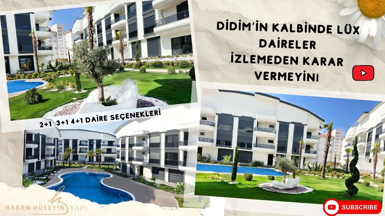 Didim'deki Lüks Evler: Hayalleriniz Gerçek Olsun#didimdesatılık #didimaltınkum #didimdesatılıkvilla