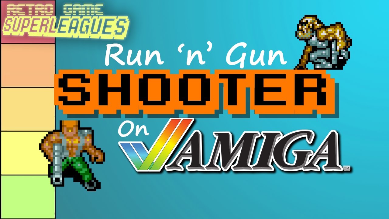 25 Run & Gun Shooters on Amiga RANKED | Retro Game Superleagues