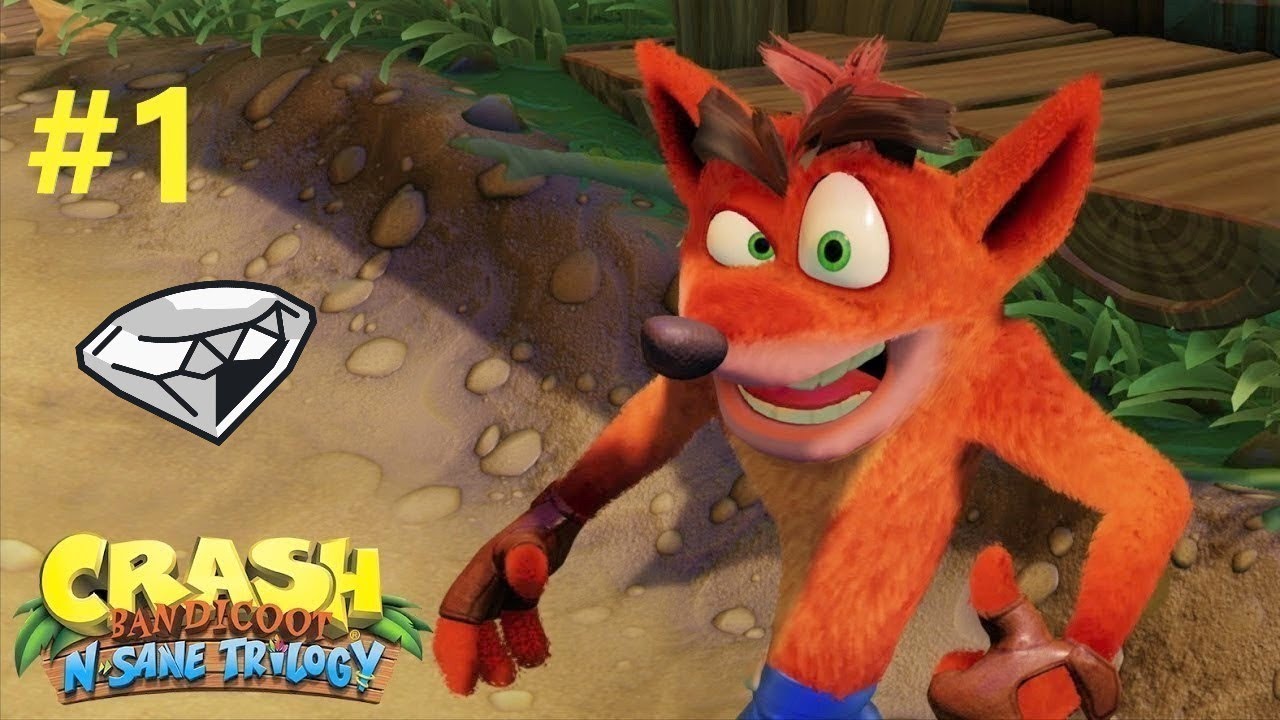 Crash Bandicoot N.Sane Trilogy - Wumpa Islands Walk Through - All Gems and Relics 105% - Part #1